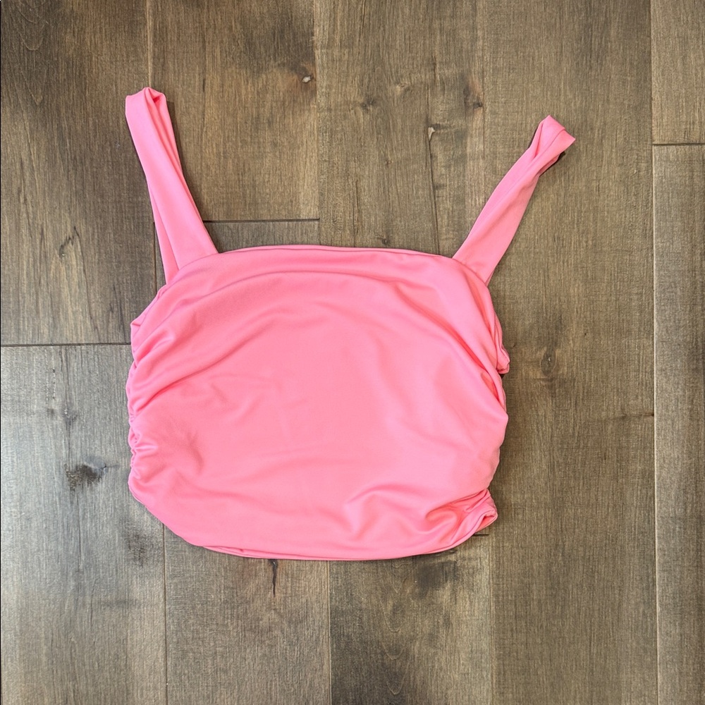 SHEIN Bright Pink Sleeveless Top